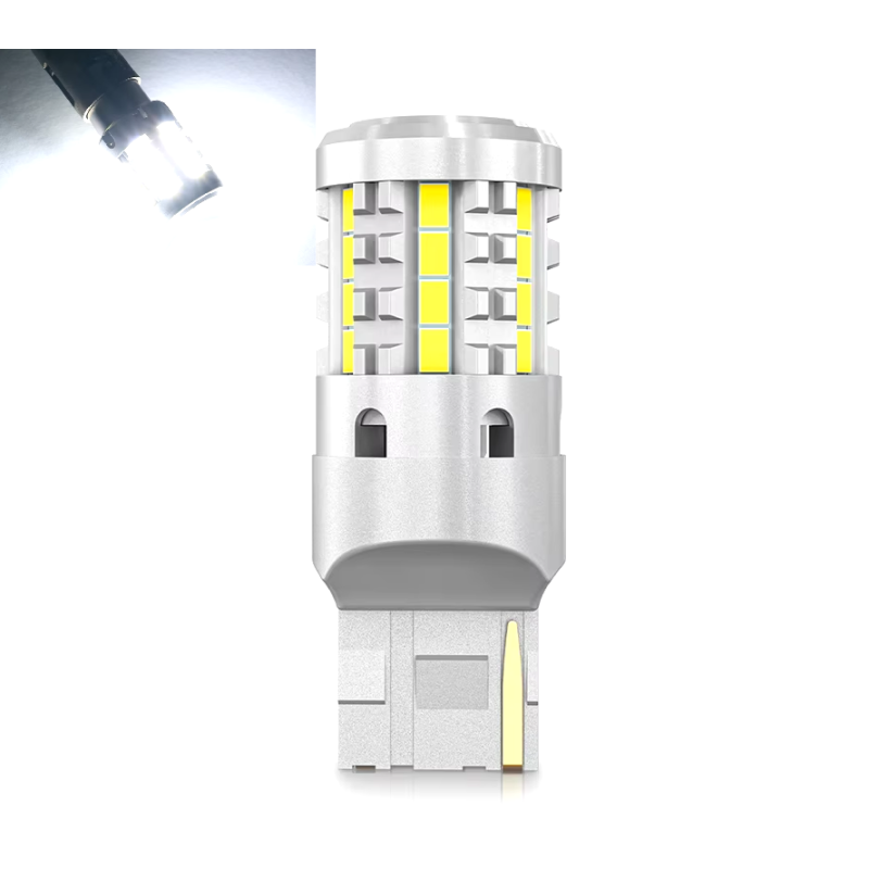 Автолампа заднього ходу LED W21W  білий 7440 T20 12В 21Вт CANBUS