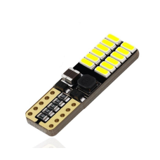 Автолампи LED T10 білий W5W Canbus 24SMD 4014 12V 6000К