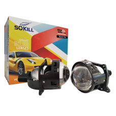 Автомобільні BI-LED лінзи DriveX Sokil F16 3“ 6000K 9-16В 47/57Вт