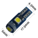 Автолампи LED T5 білий W1.2W 3SMD 3030 12V