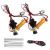 Комплект ламп LED ДХО поворот PY21W P21W W21W SMD4014  білий/жовтий 12V