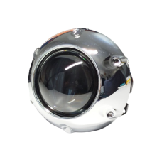 Маска mini для Bi-led лінз круг хром 3.0 дюйми