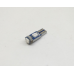 Автолампа LED T5 красный W1.2W 3SMD 3030 12V