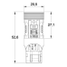 Комплект світлодіодних ламп StarLight LED SL-CB7 CANBUS W21/5W (7443) W3X16q WHITE 6000K 12V