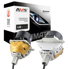 Автомобільні світлодіодні Bi-LED лінзи AMS ULTIMATE U2 58/64W 3.0“ F/R