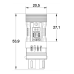 Комплект світлодіодних ламп StarLight LED SL-CB7 CANBUS P27W (3156) W2.5X16d WHITE 6000K 12V