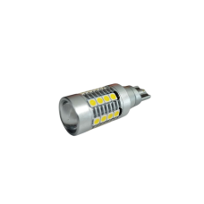 Автолампа LED W16W білий T15 12В 16Вт CANBUS 28SMD 3030