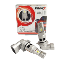 Автолампи LED DriveX HS-01 HB4 9006 6000K 12В 50Вт 8000Lm