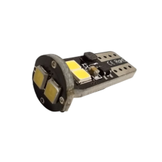 Автолампа LED W5W білий T10 6SMD 2835 12V CANBUS з обманкою