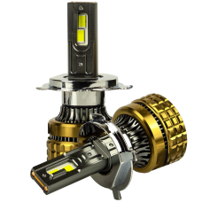 Автолампи Led H4 DriveX UL-02 Canbus 6000K 100W 14000Lm 9-16V
