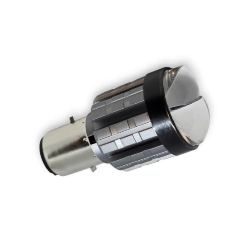 Мотолампа LED цоколь H6 BA20D Moto ближнє дальнє біла 25W 9-16В 6000K
