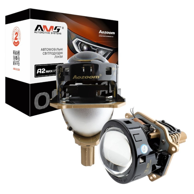 Світлодіодні лінзи Bi-LED AMS ORIGINAL A2 MAX 5500K 3.0 48/57 Вт Світлодіодні лінзи Bi-LED AMS ORIGINAL A2 MAX 5500K 3.0 48/57 Вт