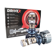 Автолампи міні LED лінзи HB4 9006 DriveX LE-09 50Вт 9-16В 6000K