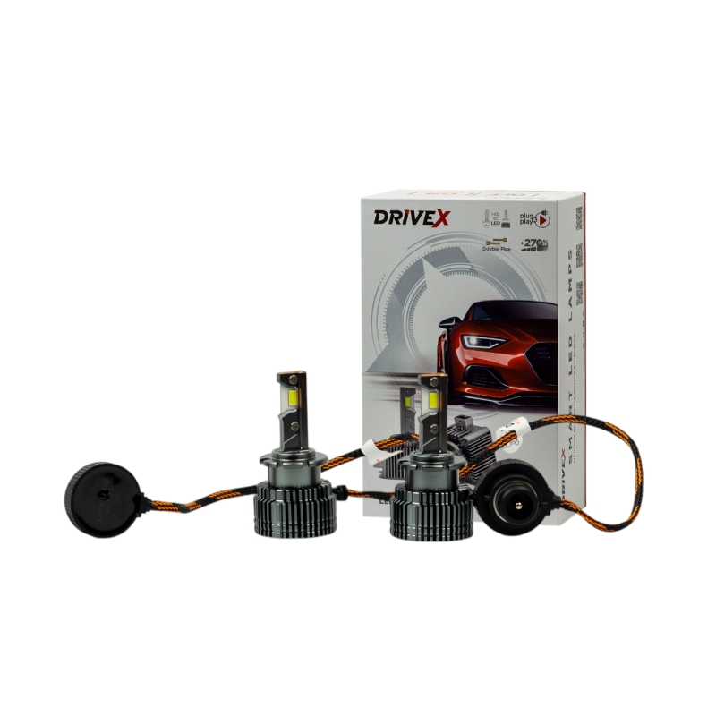 Автолампи Led DriveX D4S DLX Ultra Canbus DriveX 6000K 55W 12000Lm 9-32V