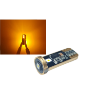 Автолампи LED T10 жовта amber W5W 12V CANBUS SMD3838 VAG Skoda Volkswagen