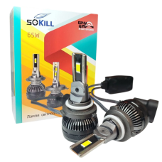 Автолампи Led HB4 9006 BRT Sokill 6000K 65W 9-32В 14000Lm Canbus