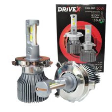Автолампи Led H4 AL-11 DriveX 5500K 50W 12000Lm 9-16V