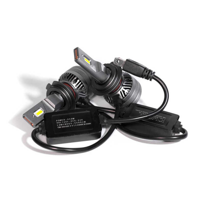 Комплект світлодіодних ламп TBS Design T8 PRO H7 12-24 V 110 W PX26d 11000 lm 6000 K