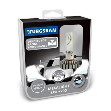 Комплект світлодіодних ламп Tungsram Megalight LED + 200 12 V H1 24 W 6000 K (2 шт./коробка)