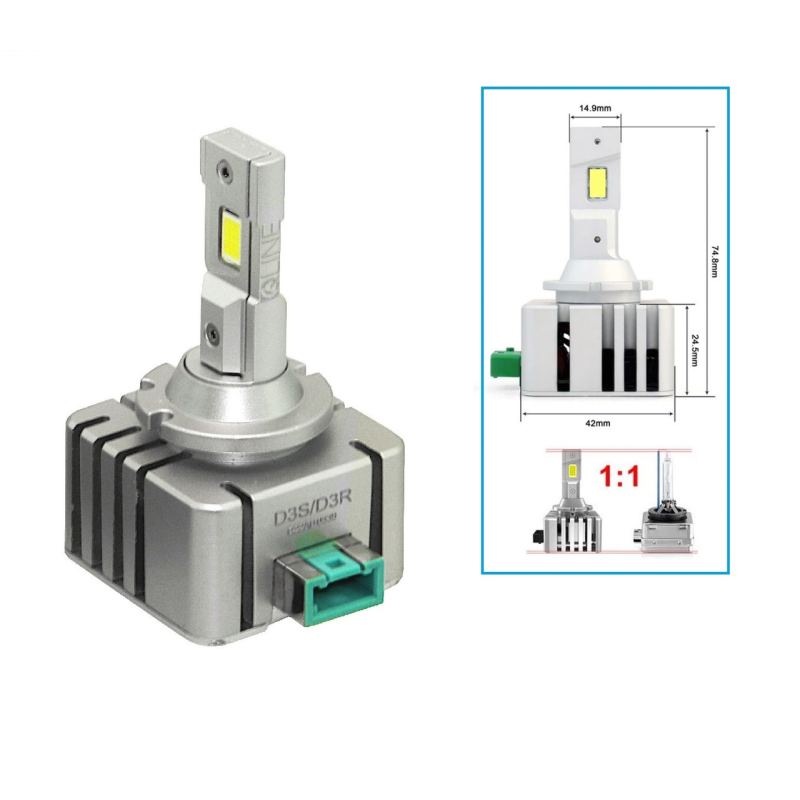 Комплект світлодіодних ламп Qline Ultra D3S 65W 6000K (2шт)