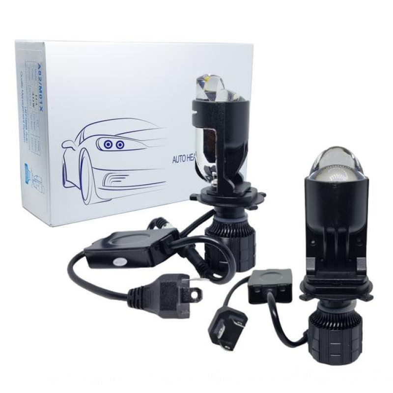 Комплект світлодіодних лінз HeadLight A80 H4 BI-LED 12-24V Комплект світлодіодних лінз HeadLight A80 H4 BI-LED 12-24V
