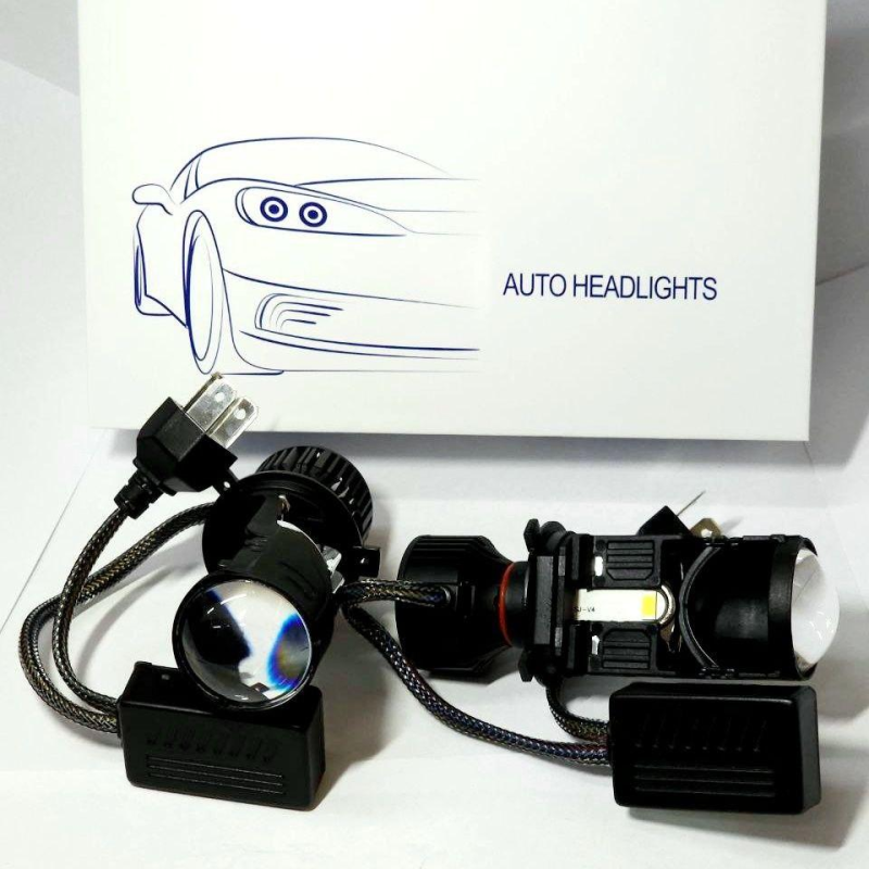 Комплект світлодіодних лінз StarLight M01S H4 6000K 45/60W 12/24V Комплект світлодіодних лінз StarLight M01S H4 6000K 45/60W 12/24V