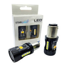 Комплект світлодіодних ламп StarLight LED SL-CB7 CANBUS P21/5W BAY15D DRL + поворот 12V