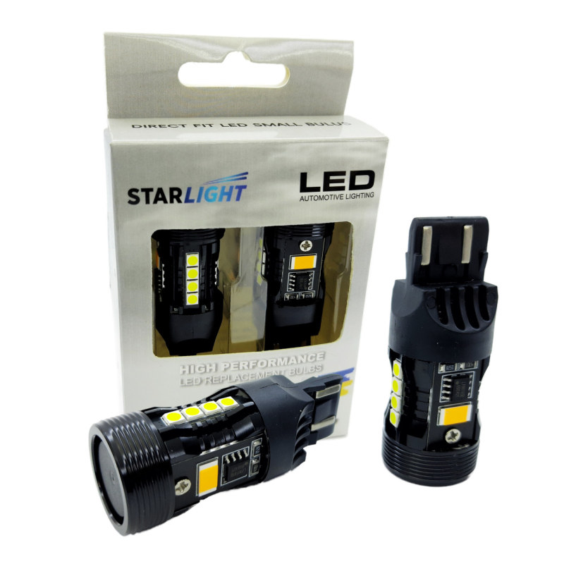 Комплект світлодіодних ламп StarLight LED SL-CB7 CANBUS W21/5W (7443) W3X16q DRL + поворот 12V