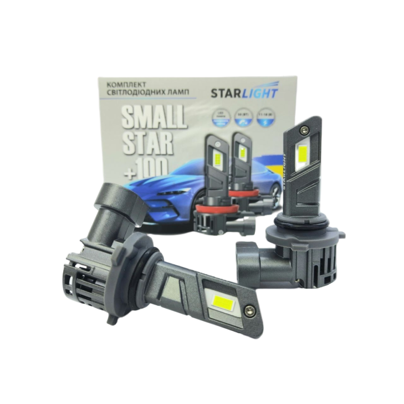 Комплект світлодіодних ламп StarLight SmallStar +100% HB4 (9006) 5500K 12V
