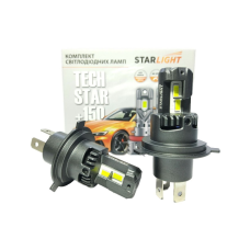 Комплект світлодіодних ламп StarLight TechStar +150% H4/H19 5500K 12V