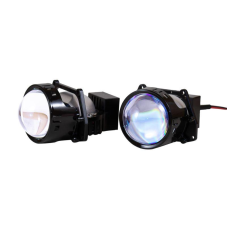 Автомобільні світлодіодні Bi led лінзи Full Light P6 Premium 60wat  5500K