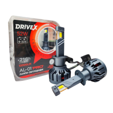 Автолампи Led H1 AL-01 PRO DriveX Canbus 6000K 52W 12000Lm 9-32V